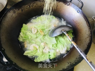 海米白菜豆腐汤的做法步骤：10