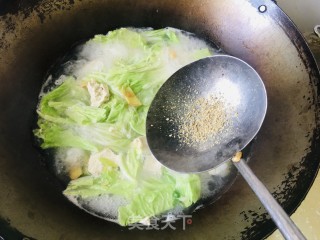 海米白菜豆腐汤的做法步骤：11