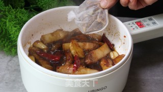 白萝卜烧肉的做法步骤：7