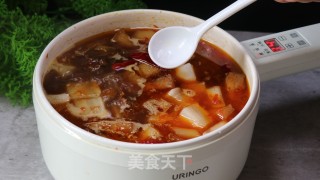 白萝卜烧肉的做法步骤：11