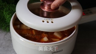 白萝卜烧肉的做法步骤：12