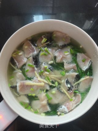 菜心鱼片汤的做法步骤：6