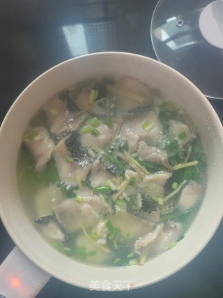 菜心鱼片汤的做法步骤：7