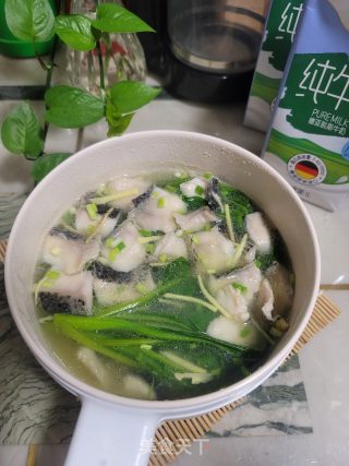 菜心鱼片汤的做法步骤：8