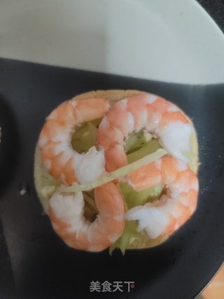 鲜虾汉堡的做法步骤：5