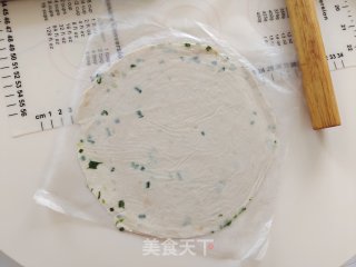 芝士蟹柳鸡蛋手抓饼的做法步骤：4