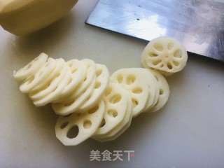 蒜泥藕片的做法步骤：2