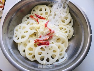 蒜泥藕片的做法步骤：10