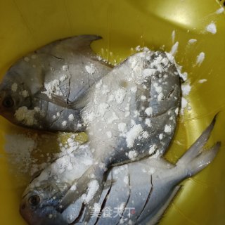 煎银鲳鱼的做法步骤：3