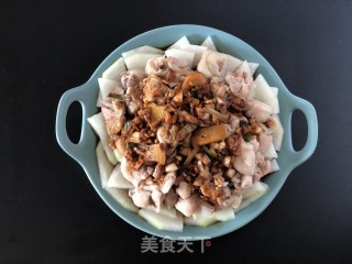 微波炉冬瓜鸡块的做法步骤：6