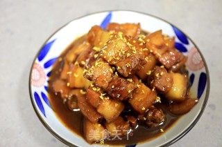 桂花红烧肉的做法步骤：10