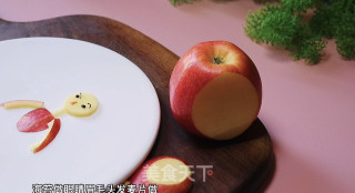 餐盘画～美女的做法步骤：2