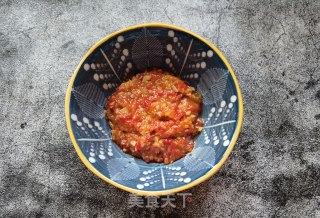 蒜蓉辣酱炒毛肚的做法步骤：5