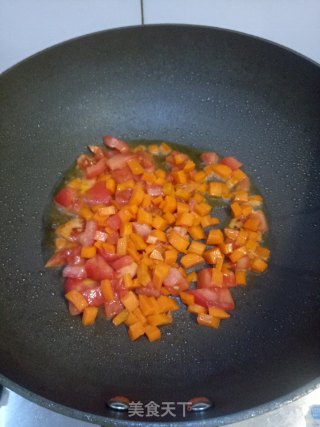 西红柿菠菜疙瘩汤的做法步骤：1