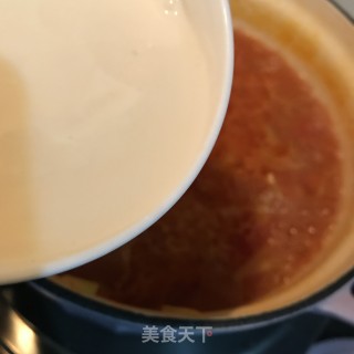 番茄鸡蛋拌汤的做法步骤：11
