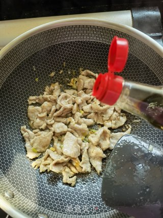 菠萝蜜丝炒肉片的做法步骤：6
