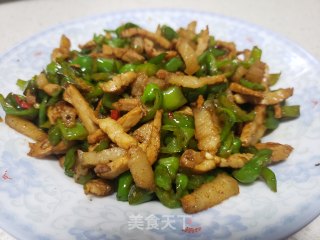 尖椒炒肉丝的做法步骤：6