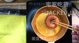 家常甜甜圈，在家轻松搞定，外层酥脆甜蜜，内里松软，小朋友超爱吃。的做法步骤：10