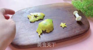 五星红旗～水果拼盘的做法步骤：2