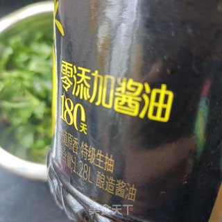 香菜拌熟肉的做法步骤：7