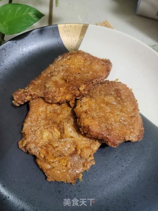 香煎猪排的做法步骤：9