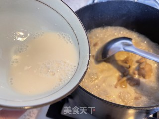 奶油滑鸡烩宽面的做法步骤：14