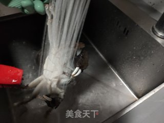 清蒸蟹的做法步骤：2