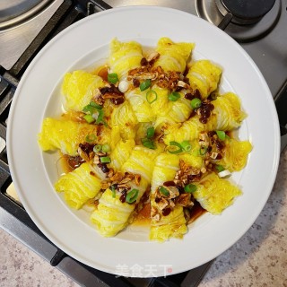 豆酱娃娃菜的做法步骤：7