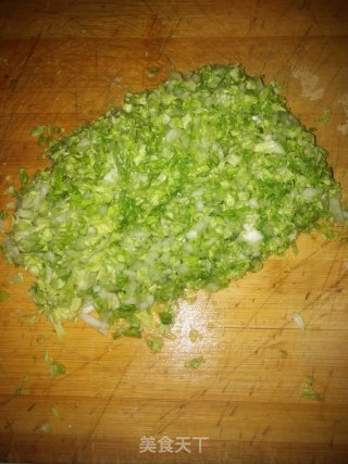 小白菜水饺的做法步骤：2