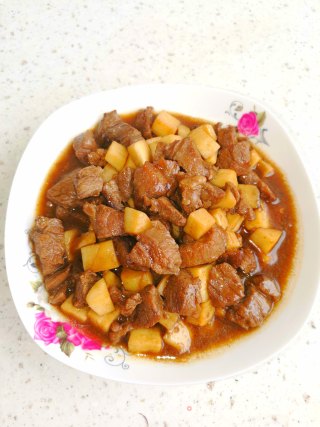 黑胡椒杏鲍菇牛肉粒的做法步骤：10
