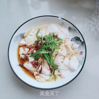 葱油豆腐的做法步骤：5