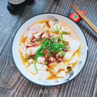 葱油豆腐的做法步骤：8
