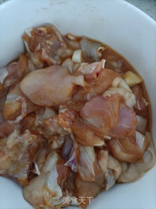 冬菇蒸鸡的做法步骤：3