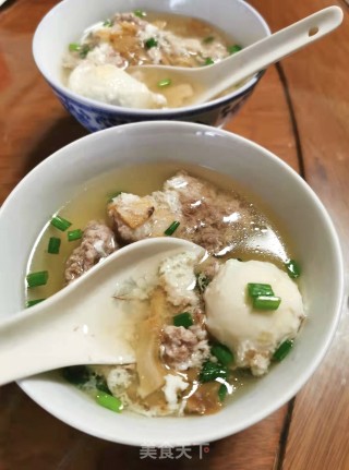 西洋参鸡蛋瘦肉汁的做法步骤：9