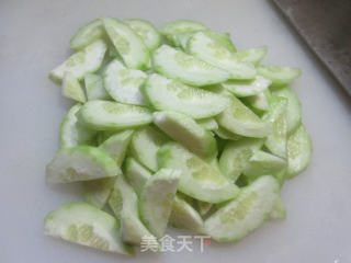 煎鸡蛋炒黄瓜的做法步骤：3