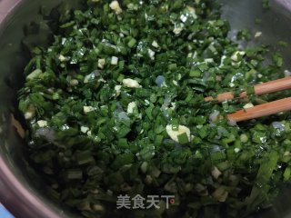鸡蛋韭菜盒子的做法步骤：9