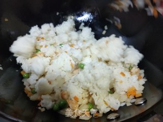 什锦炒饭的做法步骤：6