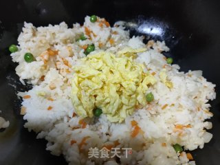 什锦炒饭的做法步骤：7