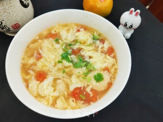 西红柿虾丸鸡蛋汤的做法步骤：12