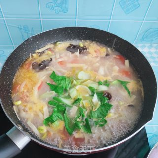 酸辣酥肉汤的做法步骤：13