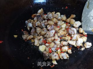 小炒鸡的做法步骤：6
