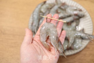 粉丝蒸虾的做法步骤：3