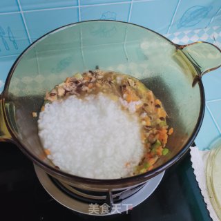 虾仁蔬菜粥的做法步骤：8