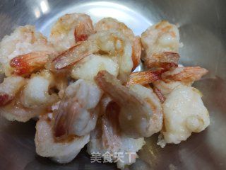 芥末虾球的做法步骤：12