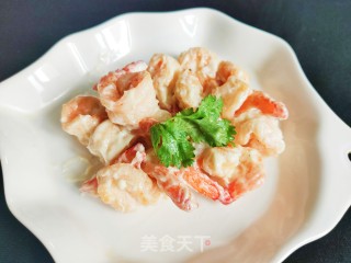 芥末虾球的做法步骤：14