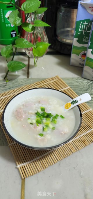 粉肠瘦肉粥的做法步骤：9
