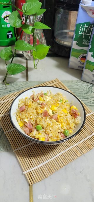香肠蛋炒饭的做法步骤：11