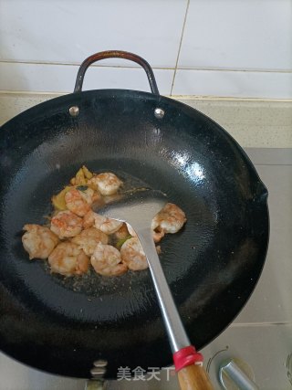 照烧虾仁的做法步骤：3