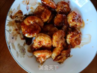照烧虾仁的做法步骤：7