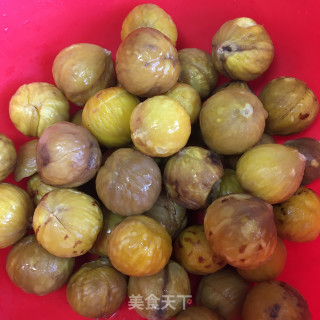 香菇板栗红烧肉的做法步骤：5